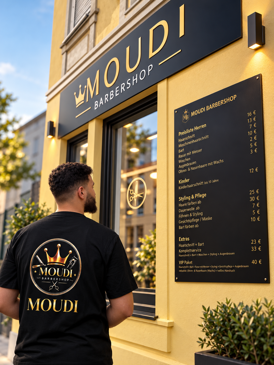 Stilvolle Arbeitsplätze im Moudi Salon